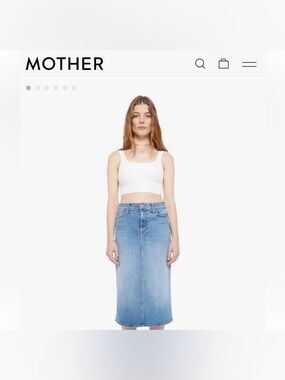 MOTHER Denim skirt -